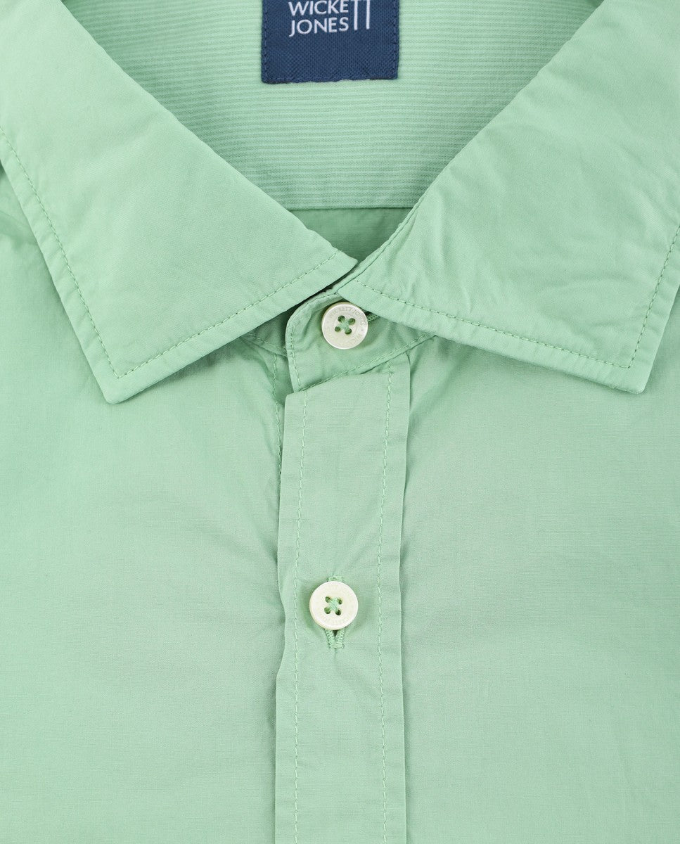 Camisa Casual 100% Algodão em Verde