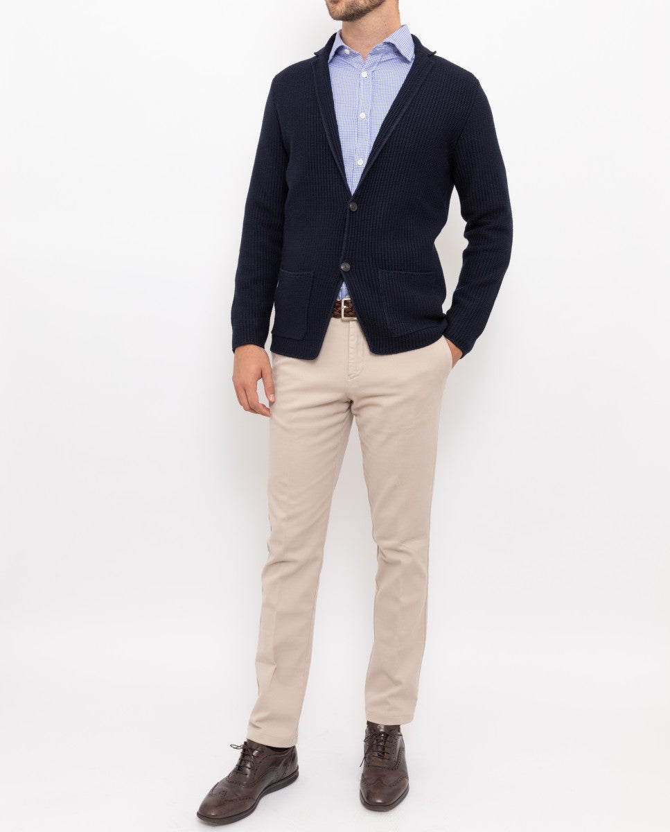 Dark Blue Cardigan