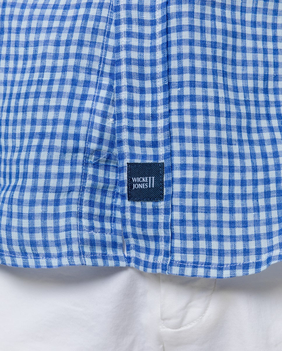 White Casual Shirt 100% Linen