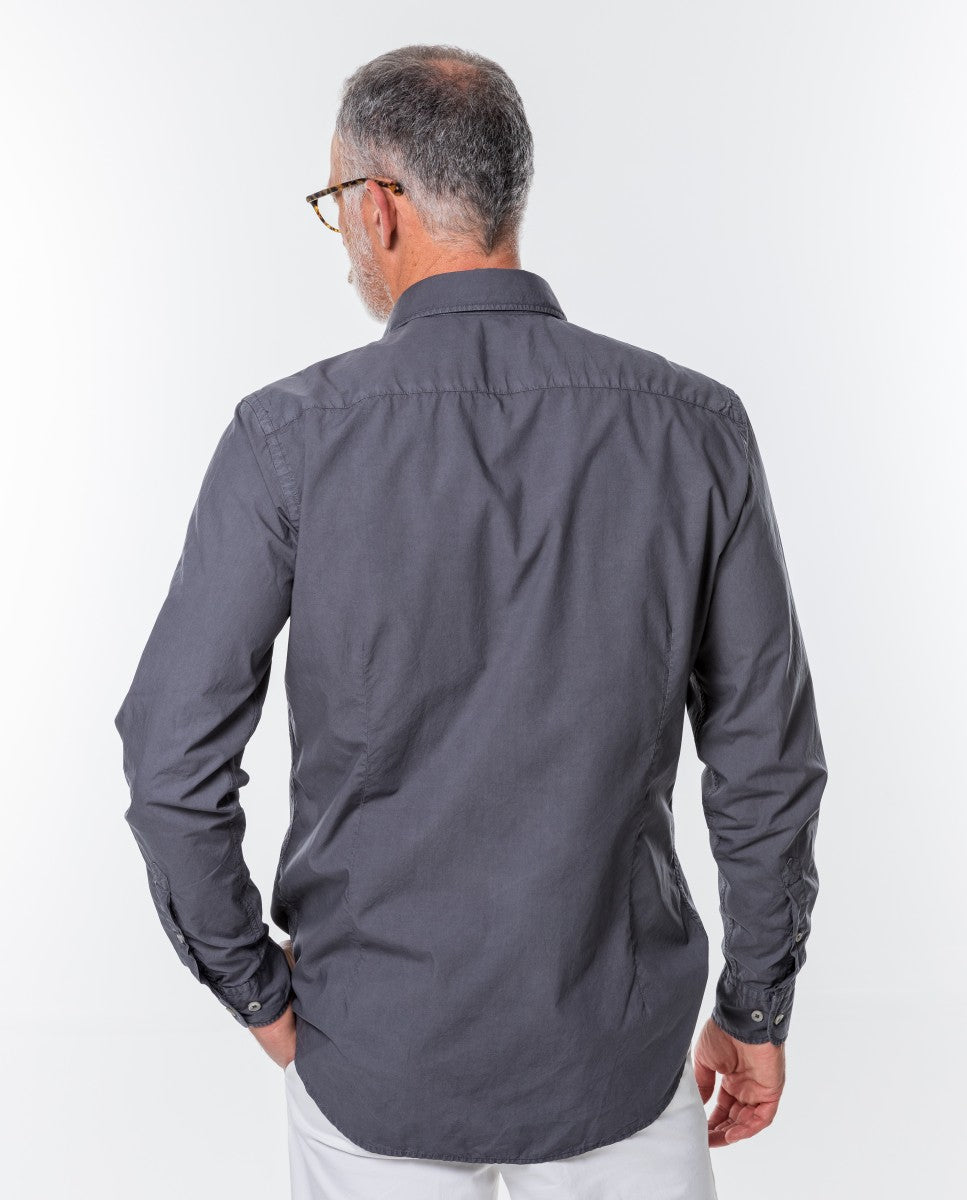 Camisa Casual 100% Algodão em Branco