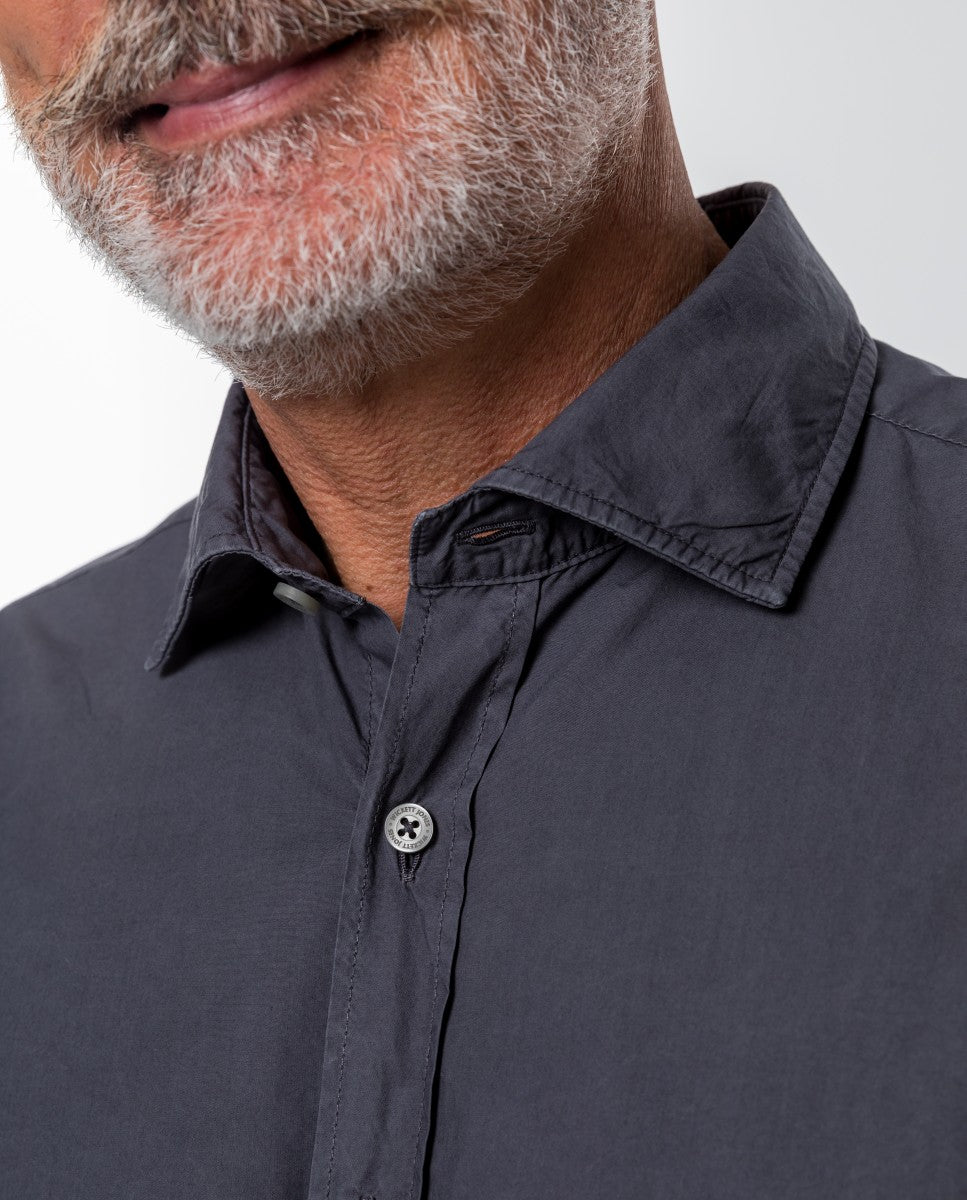 Camisa Casual 100% Algodão em Branco