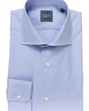 Camisa Clássica 100% Algodão em Azul Claro