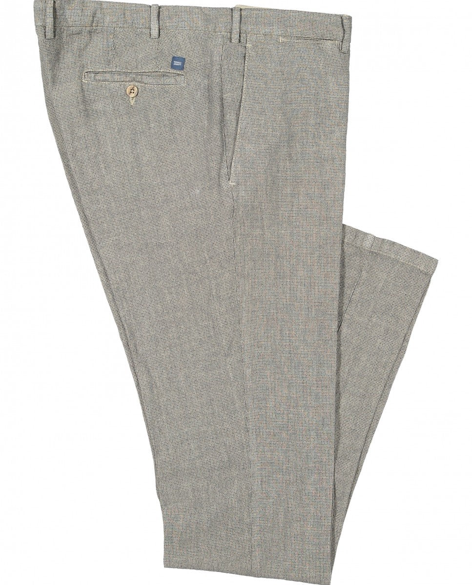 Brown Soft Slim Chino Trousers