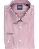 Camisa Clássica 100% Algodão em Bordeaux Escuro
