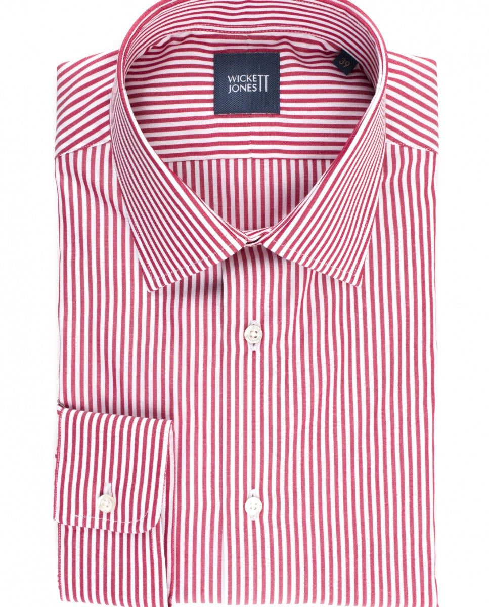 Camisa Clássica 100% Algodão em Encarnado