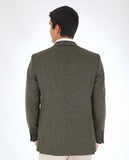 Dark Dry Green Sports Jacket 100% Wool
