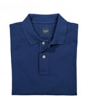 Dark Blue Short Sleeve Polo 100% Cotton