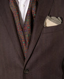 Dark Brown Sports Jacket 100% Wool