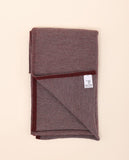 Dark Bordeaux Scarf 100% Wool