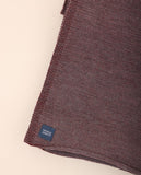 Dark Bordeaux Scarf 100% Wool