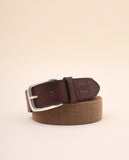 Brown Casual Belt 100% Leather