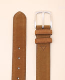 Light Brown Casual Belt 100% Leather
