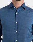 Blue Casual Shirt 100% Cotton