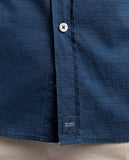 Blue Casual Shirt 100% Cotton