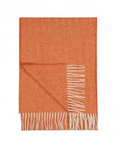 Light Orange Scarf 100% Wool