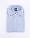 Camisa Casual 100% Algodão em Azul