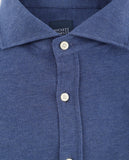 Blue Casual Shirt 100% Cotton