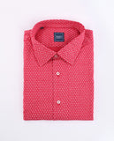 Camisa Casual 100% Algodão em Encarnado