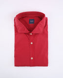 Red Casual Shirt 100% Cotton