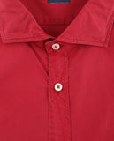 Red Casual Shirt 100% Cotton
