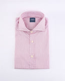 Camisa Casual 100% Algodão em Encarnado