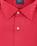 Camisa Casual 100% Algodão em Encarnado