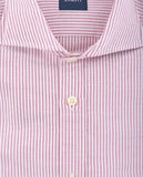 Camisa Casual 100% Algodão em Encarnado