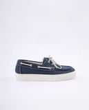 Dark Blue Sapatos Casual Atacadores G.EUA Azuis Canvas V17