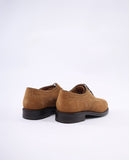 Light Brown Sapatos Casual Atacadores G.EUA Sola Borracha Picos Atac. Camurça Camel