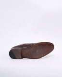 Dark Brown Oxford Shoes 100% Leather