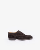 Sapatos Oxford Desportivos 100% Pele em Castanho Escuro