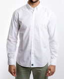 Camisa Casual 100% Algodão em Branco