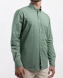 Camisa Casual 100% Algodão em Verde