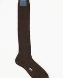 Dark Brown Long Socks