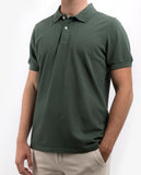 Dark Green Short Sleeve Polo 100% Cotton