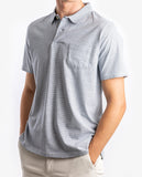 Dark Blue Short Sleeve Jersey Polo 100% Cotton