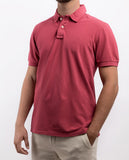 Red Short Sleeve Polo 100% Cotton