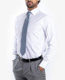Camisa Clássica 100% Algodão em Branco