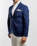 Dark Blue Sports Jacket 100% Cotton