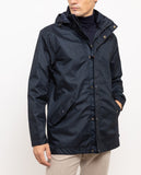 Dark Blue Top Coat 100% Poliester