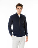 Sweatshirt 100% Algodão em Azul Escuro