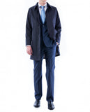 Gabardine em Azul Escuro