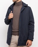 Dark Blue Jacket 100% Poliester