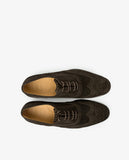 Dark Brown Oxford Sport Shoes 100% Leather