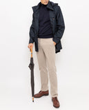 Dark Blue Top Coat 100% Poliester
