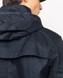 Dark Blue Top Coat 100% Poliester