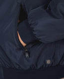 Dark Blue Jacket 100% Poliester