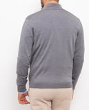 Light Grey Cardigan 100% Wool