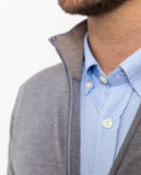 Light Grey Cardigan 100% Wool