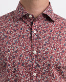 Dark Red Casual Shirt 100% Cotton